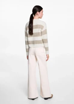 MANGO Swetry I Kardigany*Sweter dzianinowy w paski