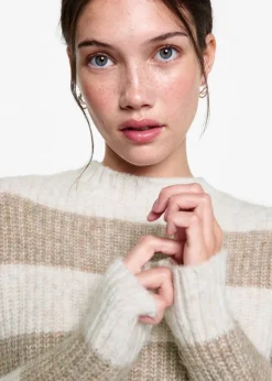 MANGO Swetry I Kardigany*Sweter dzianinowy w paski