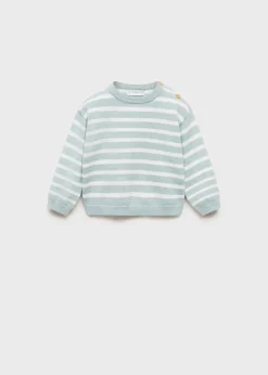 Dzieci MANGO Swetry I Kardigany|Swetry I Kardigany*Sweter dzianinowy w paski