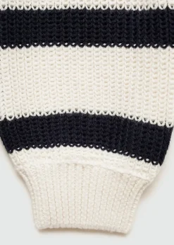 Dzieci MANGO Swetry I Kardigany*Sweter dzianinowy w paski