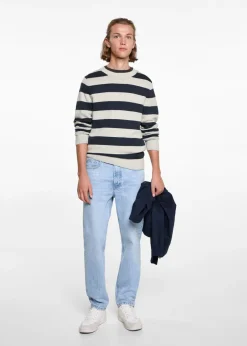 MANGO Swetry*Sweter dzianinowy w paski