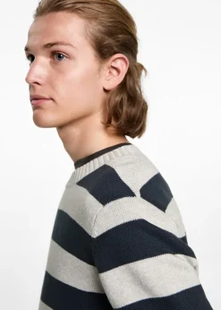 MANGO Swetry*Sweter dzianinowy w paski