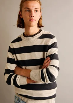 MANGO Swetry*Sweter dzianinowy w paski
