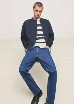 MANGO Swetry*Sweter dzianinowy w paski