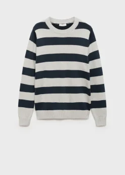 MANGO Swetry*Sweter dzianinowy w paski