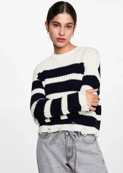 MANGO Swetry I Kardigany*Sweter dzianinowy w paski