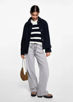 MANGO Swetry I Kardigany*Sweter dzianinowy w paski