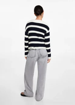 MANGO Swetry I Kardigany*Sweter dzianinowy w paski