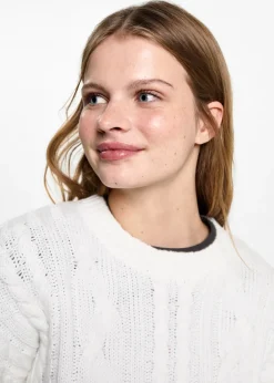 MANGO Swetry I Kardigany*Sweter dzianinowy w warkocze