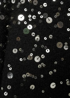 Dzieci MANGO Swetry I Kardigany*Sweter dzianinowy z cekinami