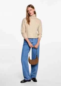 MANGO Swetry I Kardigany*Sweter dzianinowy z golfem