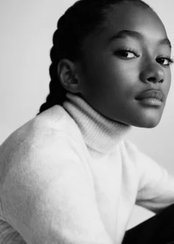 Dzieci MANGO Swetry I Kardigany*Sweter dzianinowy z golfem