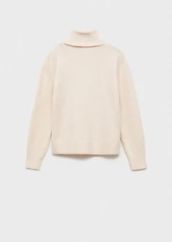 Dzieci MANGO Swetry I Kardigany*Sweter dzianinowy z golfem