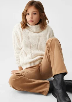 Dzieci MANGO Swetry I Kardigany*Sweter dzianinowy z golfem