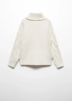 Dzieci MANGO Swetry I Kardigany*Sweter dzianinowy z golfem