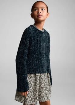 Dzieci MANGO Swetry I Kardigany*Sweter dzianinowy z szenili