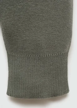 MANGO Kardigany I Swetry|Koszulki Polo*Sweter polo z cienkiej dzianiny bawełnianej