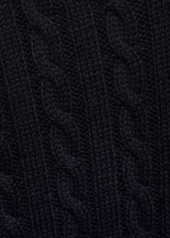 MANGO Kardigany I Swetry|Koszulki Polo*Sweter polo z dzianiny średniej grubości z warkoczami