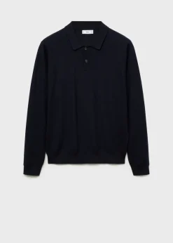 MANGO Kardigany I Swetry|Koszulki Polo*Sweter polo z dzianiny z teksturą