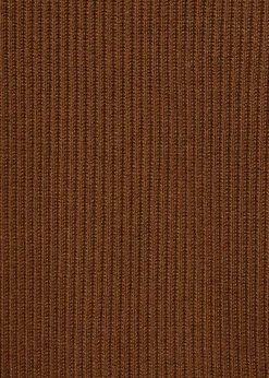 MANGO Kardigany I Swetry|Koszulki Polo*Sweter polo z prążkowanej dzianiny z mieszanki bawełny