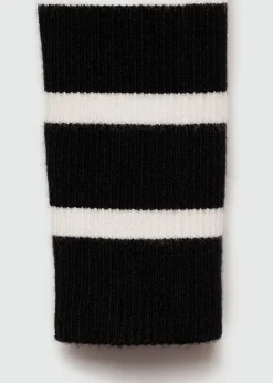 MANGO Swetry I Kardigany*Sweter w paski z wycięciami