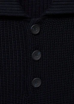 MANGO Kardigany I Swetry|Koszulki Polo*Sweter w stylu polo z grubej prążkowanej dzianiny