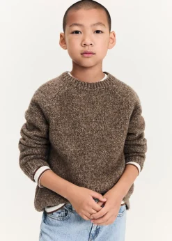 Dzieci MANGO Swetry I Kardigany*Sweter wełniana dzianina