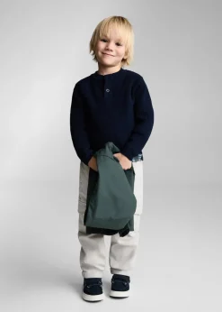 Dzieci MANGO Swetry I Kardigany*Sweter z bawełnianej dzianiny