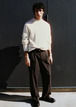 MANGO Kardigany I Swetry*Sweter z bawełnianej dzianiny