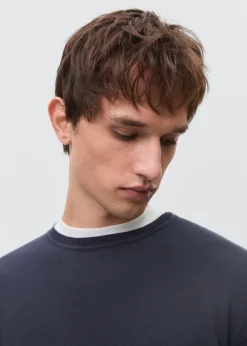 MANGO Swetry*Sweter z bawełnianej dzianiny