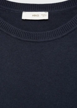 MANGO Swetry*Sweter z bawełnianej dzianiny