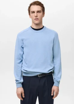 MANGO Kardigany I Swetry*Sweter z bawełnianej dzianiny