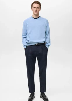 MANGO Kardigany I Swetry*Sweter z bawełnianej dzianiny