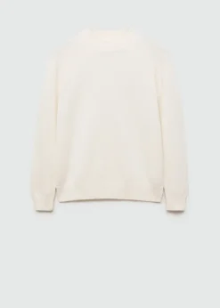 MANGO Kardigany I Swetry*Sweter z dzianiny bawełnianej o średniej grubości