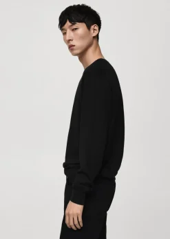 MANGO Kardigany I Swetry*Sweter z dzianiny o średniej grubości z 100% wełny