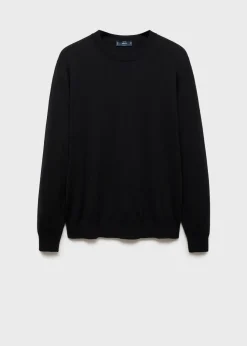 MANGO Kardigany I Swetry*Sweter z dzianiny o średniej grubości z 100% wełny