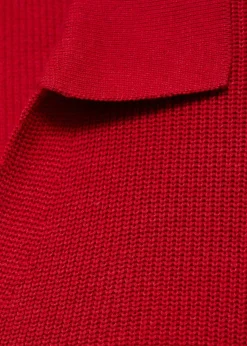 MANGO Kardigany I Swetry|Koszulki Polo*Sweter z dzianiny z kołnierzykiem polo
