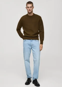 MANGO Kardigany I Swetry*Sweter z dzianiny z mieszanki wełny