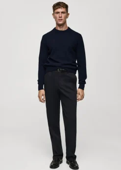 MANGO Kardigany I Swetry*Sweter z dzianiny z mieszanki wełny