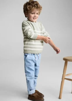 Dzieci MANGO Swetry I Kardigany*Sweter z dzianiny z ozdobnymi guzikami