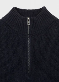 MANGO Kardigany I Swetry*Sweter z dzianiny z półgolfem