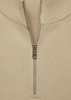 MANGO Kardigany I Swetry*Sweter z dzianiny z zapięciem na zamek