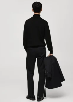 MANGO Kardigany I Swetry*Sweter z golfem 100% wełna merynosa