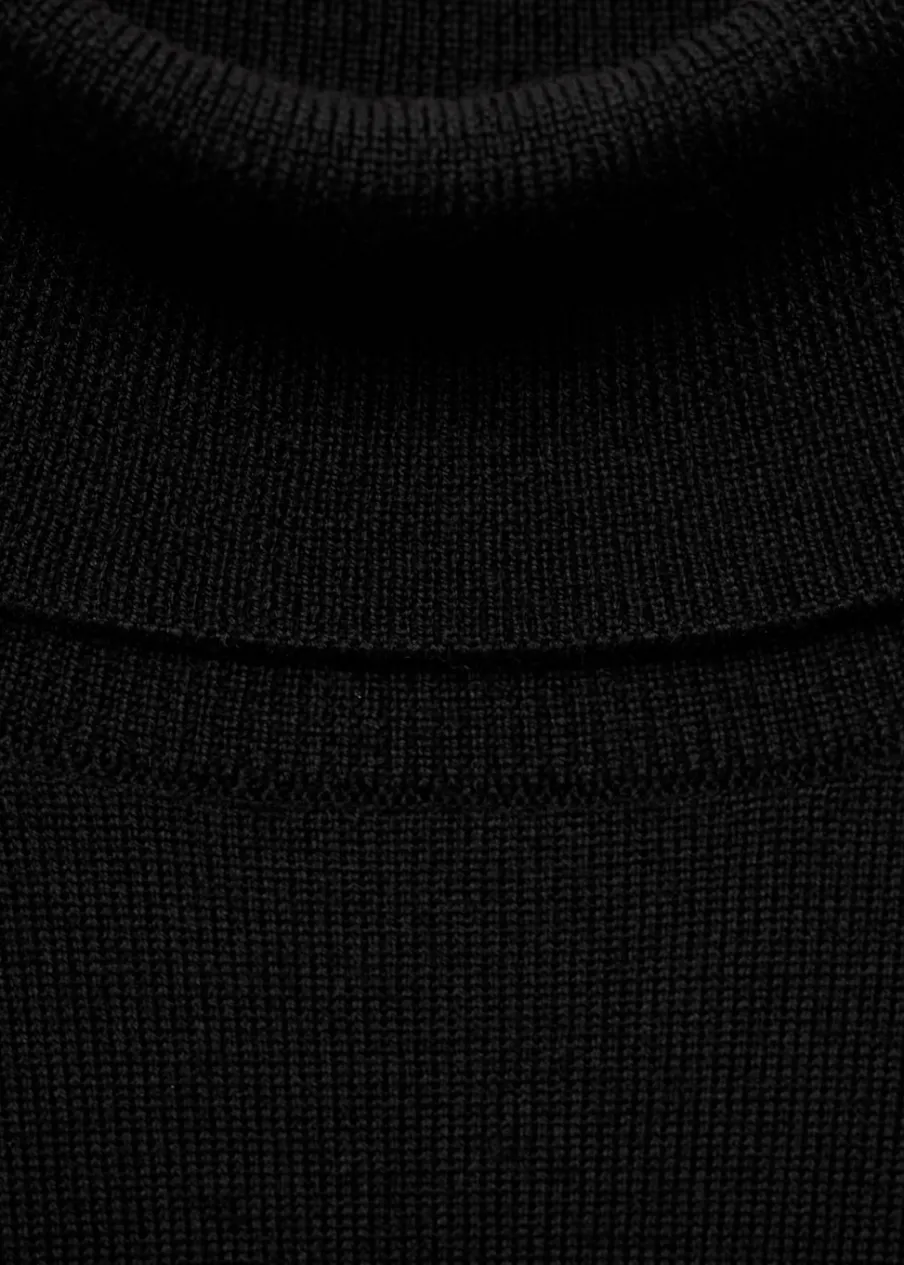 MANGO Kardigany I Swetry*Sweter z golfem 100% wełna merynosa