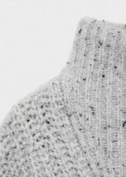 Dzieci MANGO Swetry I Kardigany*Sweter z golfem i zamkiem