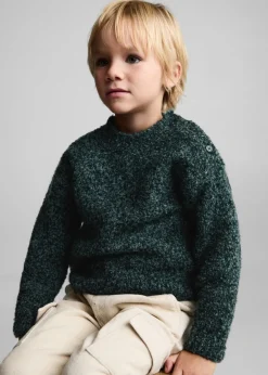 Dzieci MANGO Swetry I Kardigany*Sweter z grubej dzianiny