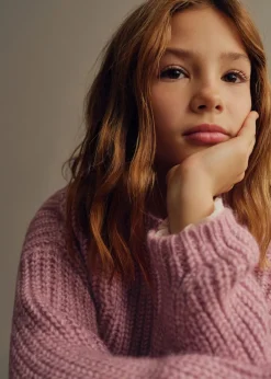 Dzieci MANGO Swetry I Kardigany*Sweter z grubej dzianiny