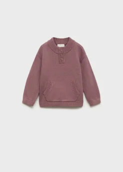 Dzieci MANGO Swetry I Kardigany|Swetry I Kardigany*Sweter z kieszenią z przodu