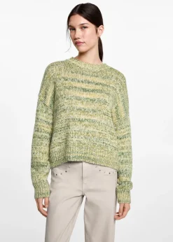 MANGO Swetry I Kardigany*Sweter z melanżowej dzianiny