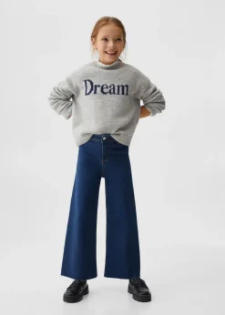 Dzieci MANGO Swetry I Kardigany*Sweter z nadrukiem i napisem